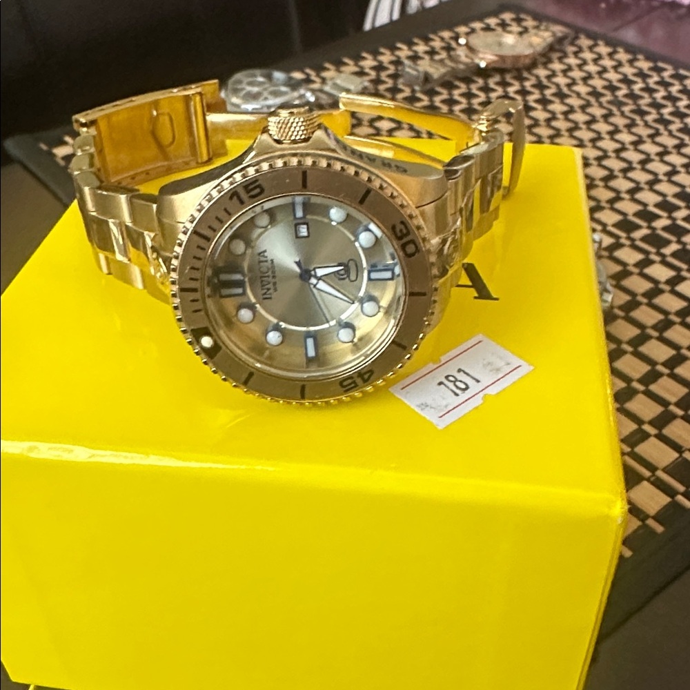 Invicta Gold Dive Watch